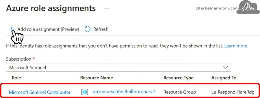 Logic App | Add role assignment