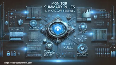 Monitor Summary Rules in Microsoft Sentinel 3 Monitor Summary Rules in Microsoft Sentinel