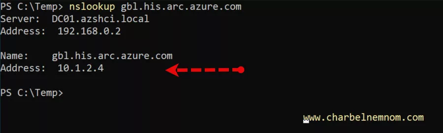 Forward Logs to Microsoft Sentinel with a Private Link 23 Test Azure Private Link with Azure Arc