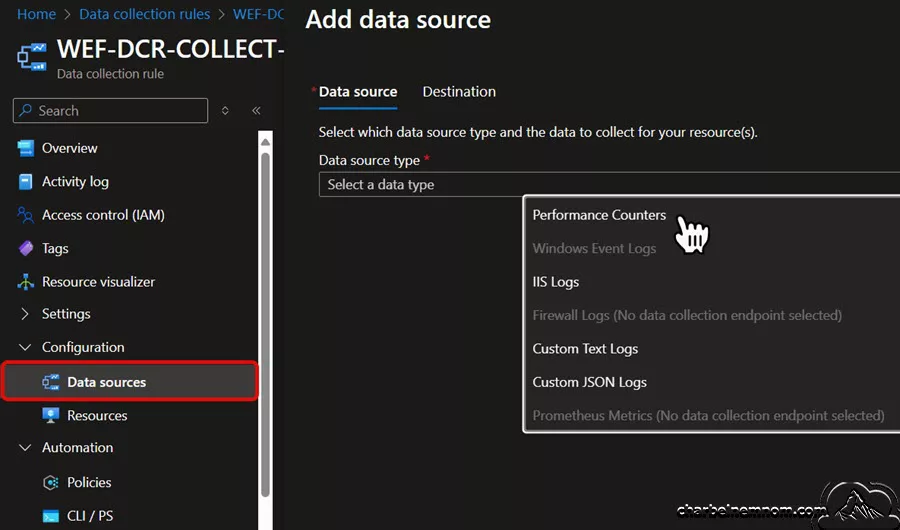 Routing Azure Monitor Agent Collected Logs