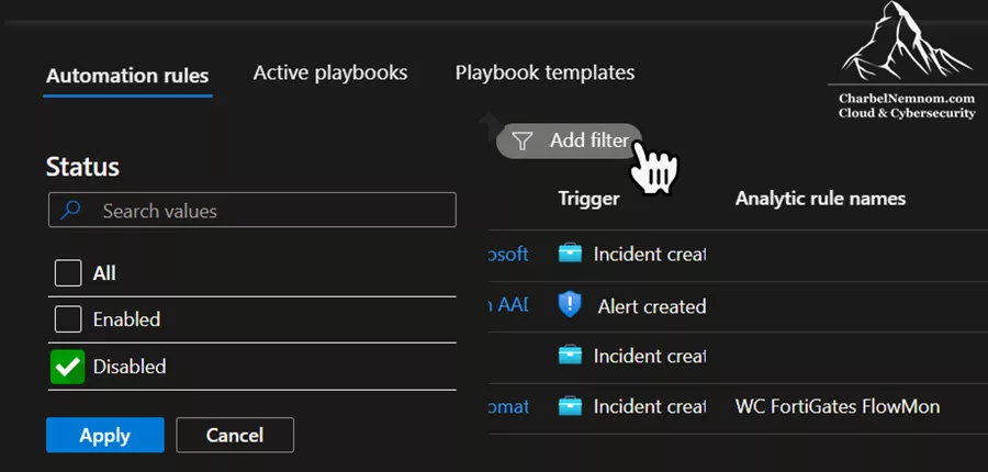 Audit Automation Rules