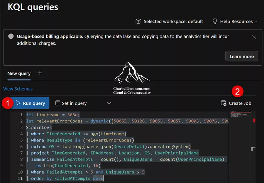 Querying the data lake