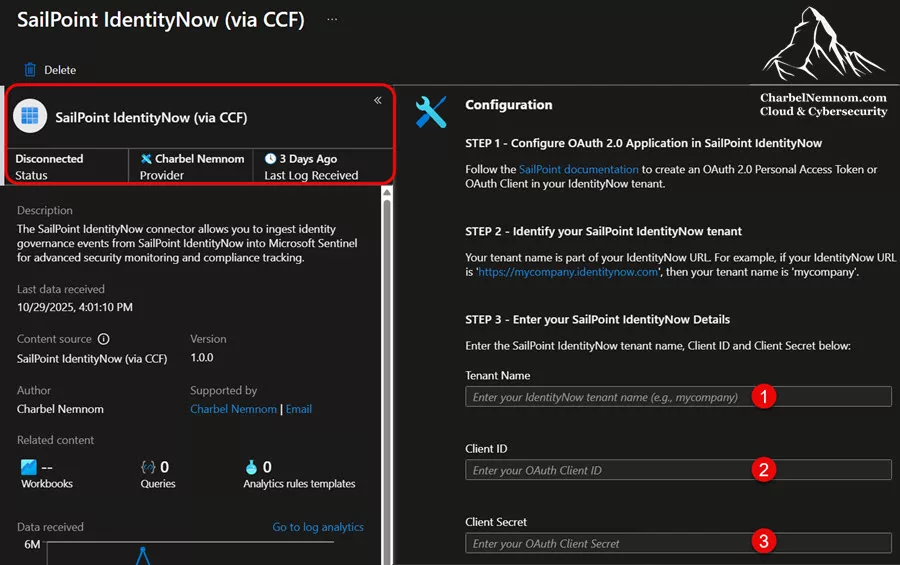 SailPoint IdentityNow (via CCF)