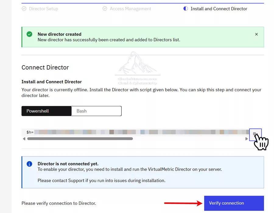 Install and Connect Director