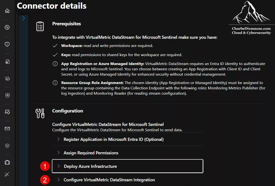 VirtualMetric DataStream for Microsoft Sentinel connector details