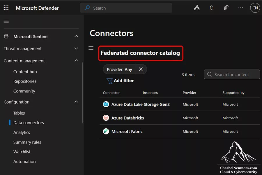 Microsoft Sentinel Cost Estimation and Optimization — The Definitive Guide! 15 Data federation in Microsoft Sentinel