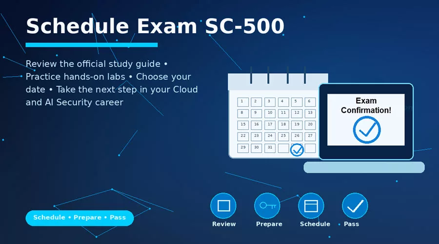 Schedule Exam SC-500