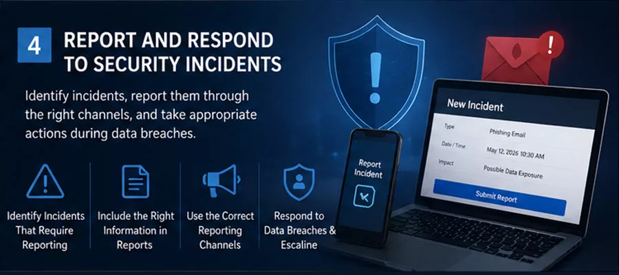 Report and Respond to Security Incidents