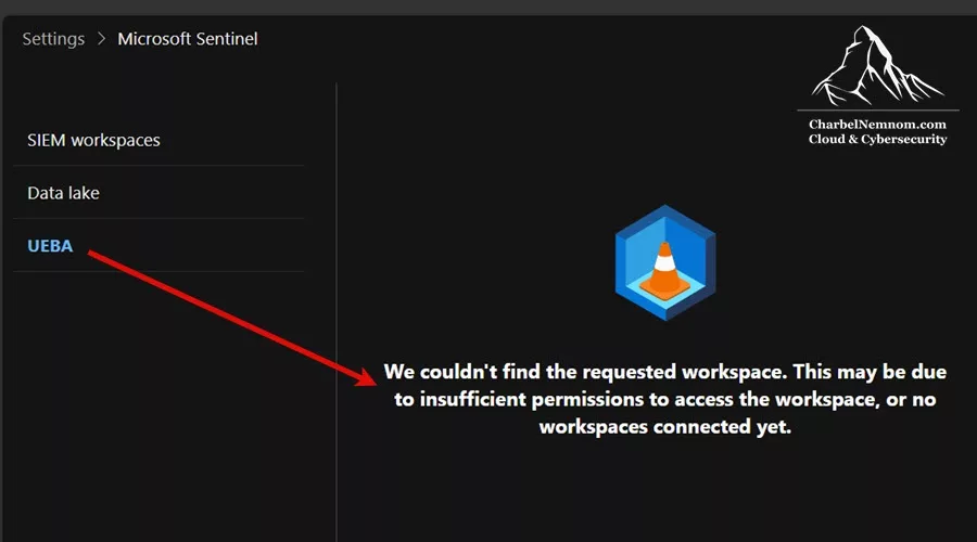 Microsoft Sentinel UEBA Access in the Defender Portal
