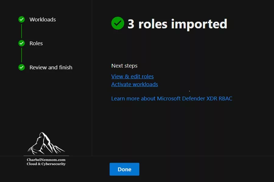 Importing Microsoft Sentinel roles into Defender XDR
